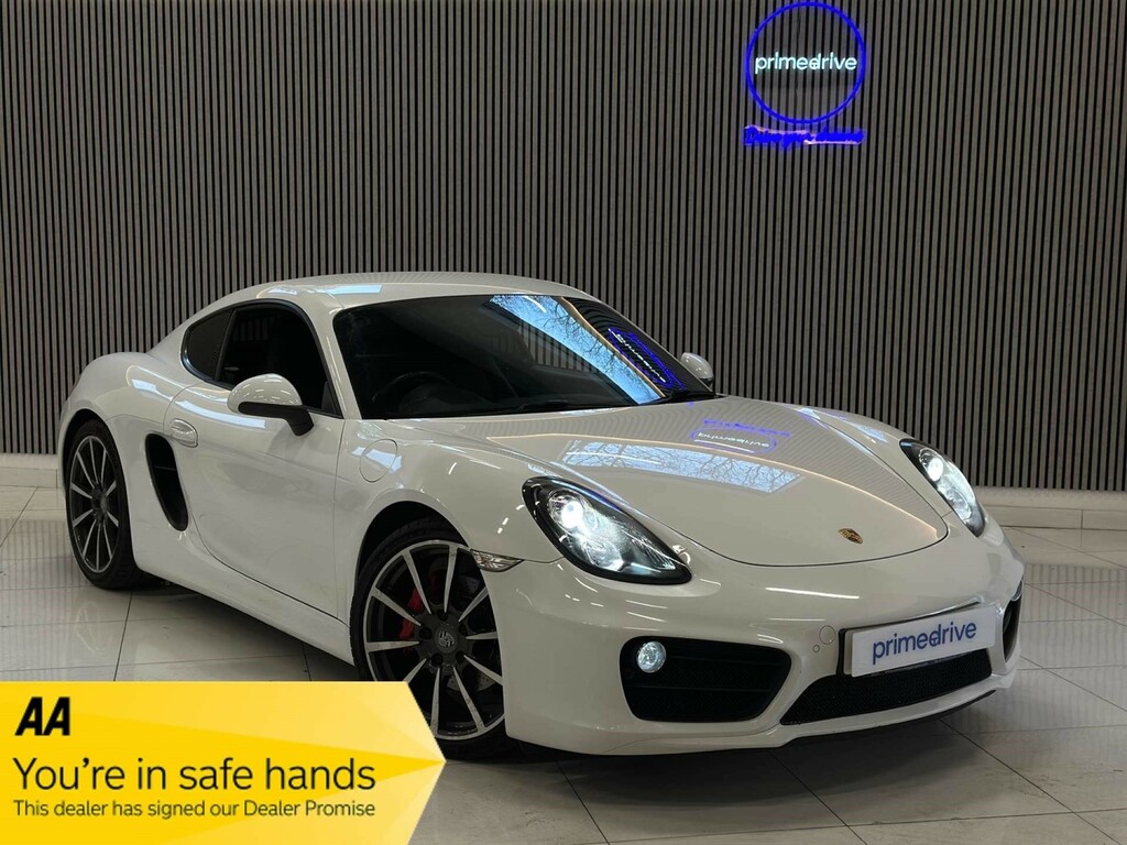 Porsche Cayman S Semi-auto White