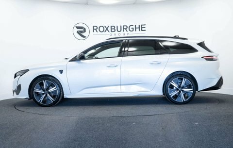 Peugeot 308 Estate AD72EZH White #4