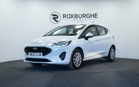 Ford Fiesta Hatchback BK23XJN White #3