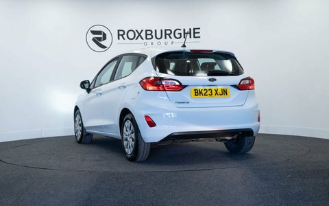 Ford Fiesta Hatchback BK23XJN White #5
