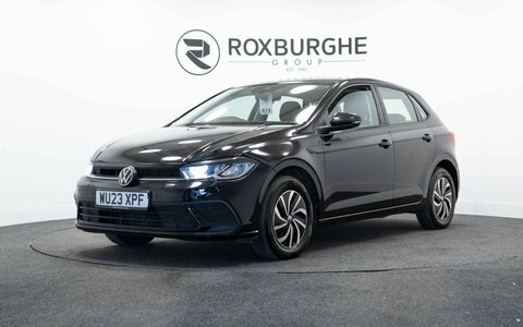 Volkswagen Polo Hatchback WU23XPF Black #3