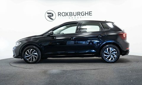Volkswagen Polo Hatchback WU23XPF Black #4