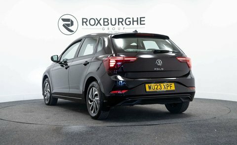 Volkswagen Polo Hatchback WU23XPF Black #5