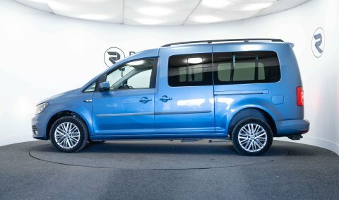 Volkswagen Caddy Maxi Life Mpv NK68BKN Blue #4