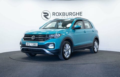 Volkswagen T-Cross Suv BYZ7280 Blue #3