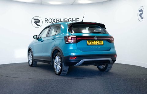 Volkswagen T-Cross Suv BYZ7280 Blue #5
