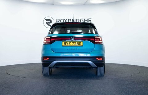 Volkswagen T-Cross Suv BYZ7280 Blue #6