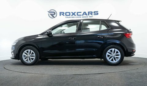 Skoda Fabia Hatchback VN72GYW Black #4