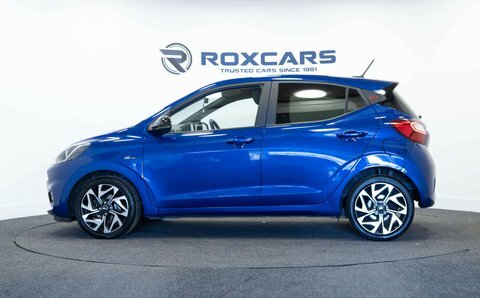 Hyundai I10 Hatchback FH72AXY Blue #4