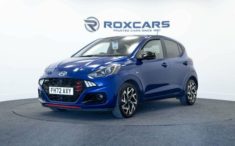 Hyundai I10 Hatchback FH72AXY Blue #3