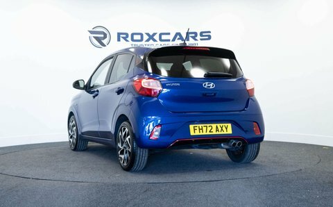 Hyundai I10 Hatchback FH72AXY Blue #5
