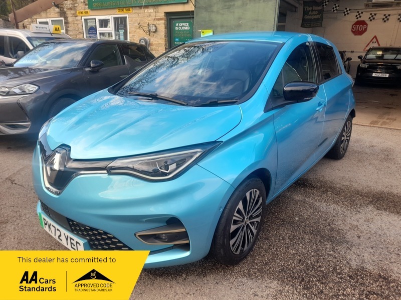 Renault Zoe Techno 135 Ev50 52Kwh PK72YEC Blue #3