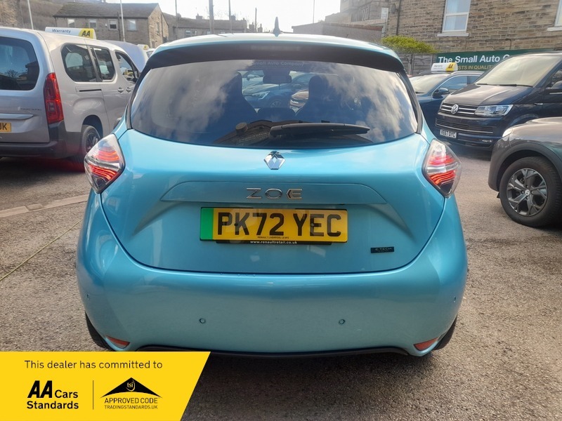 Renault Zoe Techno 135 Ev50 52Kwh PK72YEC Blue #6