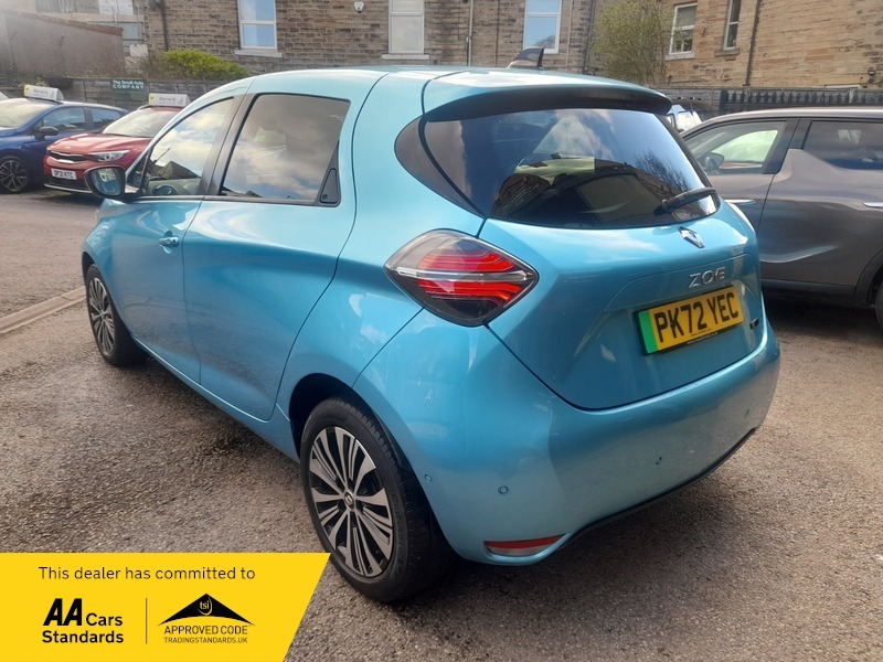 Renault Zoe Techno 135 Ev50 52Kwh PK72YEC Blue #5
