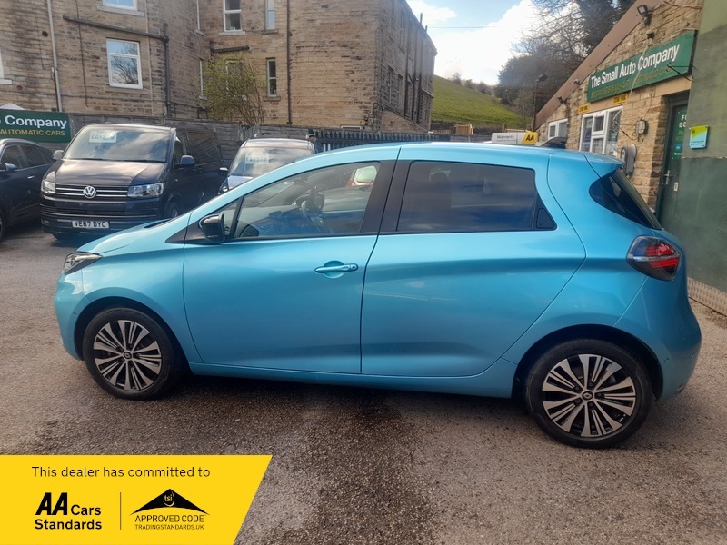 Renault Zoe Techno 135 Ev50 52Kwh PK72YEC Blue #4