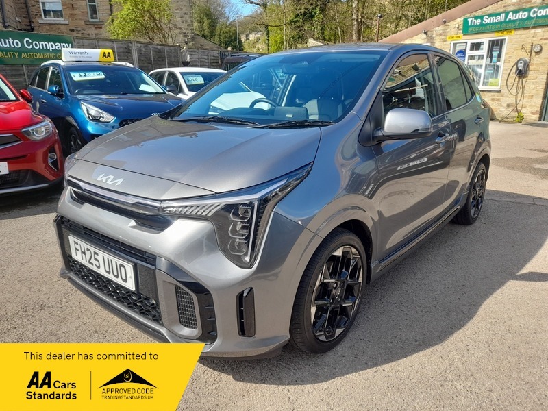 Kia Picanto 1.0 Gt-line Amt Euro FH25UUO Grey #3