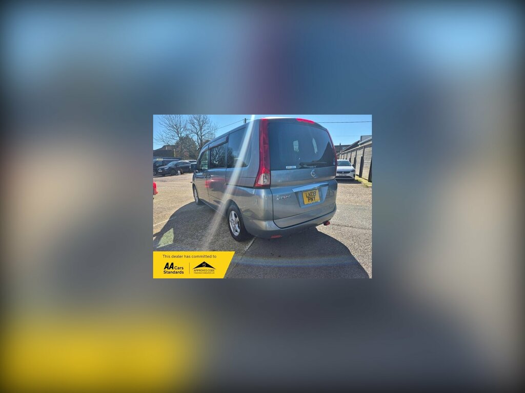 Nissan Serena 2.0 Litre Highway Star 7 Seats Silver