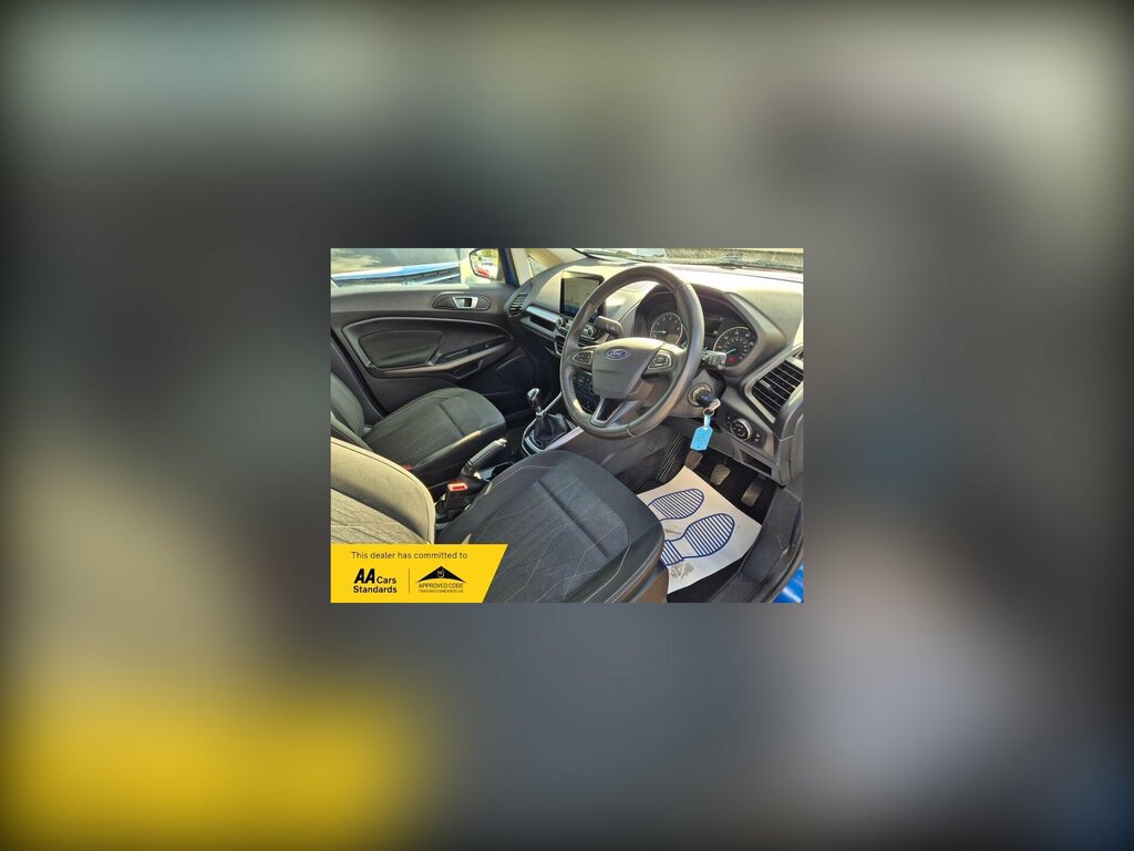 Ford Ecosport 1.0T Ecoboost Gpf Zetec Suv Euro Blue