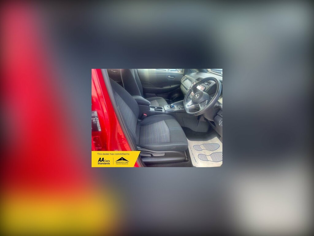 Nissan Leaf 39Kwh Acenta Hatchback 150 Ps Red