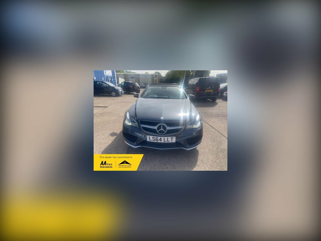 Mercedes-Benz E Class 2.1 E220 Cdi Amg Sport Cabriolet G-tron LS64LLT Grey #6