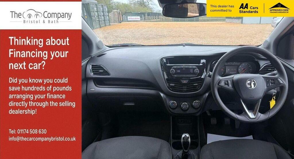 Vauxhall Viva Hatchback 1.0I Se Euro 6 Ac 201565 FD65YOW Red #2
