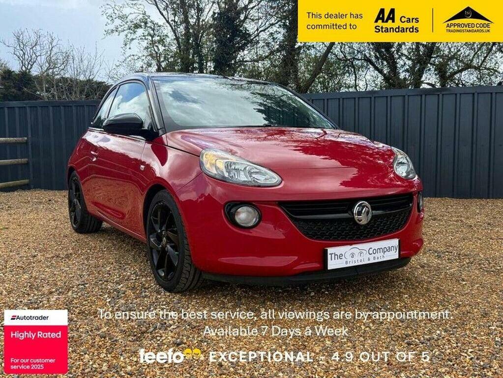 Vauxhall Adam Hatchback 1.2I Ecoflex Energised Euro 6 Ss Red