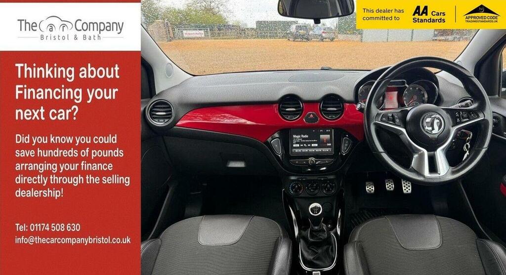 Vauxhall Adam Hatchback 1.2I Ecoflex Energised Euro 6 Ss CA67MWZ Red #2