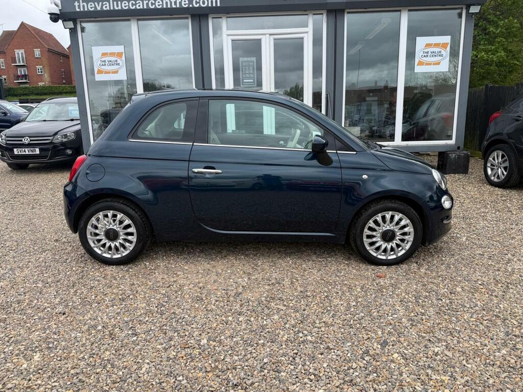 Fiat 500 Hatchback 1.2 Lounge Euro 6 Ss 201616 ET16EPJ Blue #2