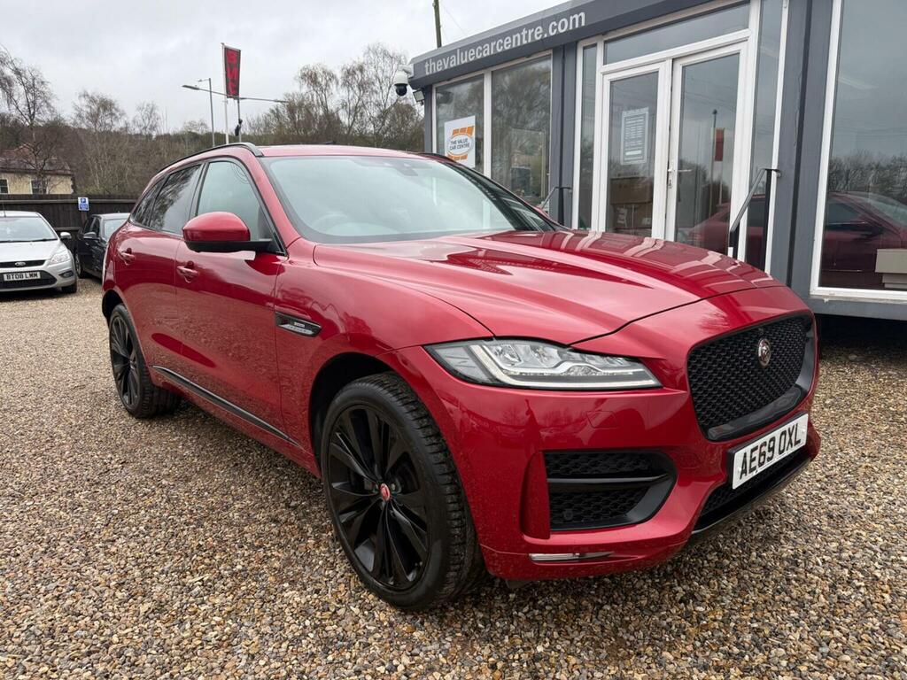 Jaguar F-Pace Suv 2.0 D180 R-sport Awd Euro 6 Ss 20 Red