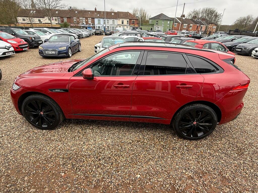 Jaguar F-Pace Suv 2.0 D180 R-sport Awd Euro 6 Ss 20 AE69OXL Red #6
