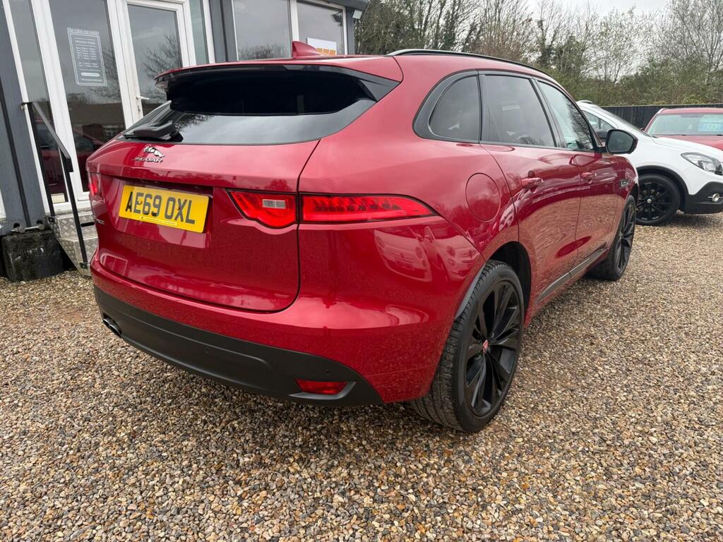 Jaguar F-Pace Suv 2.0 D180 R-sport Awd Euro 6 Ss 20 AE69OXL Red #3