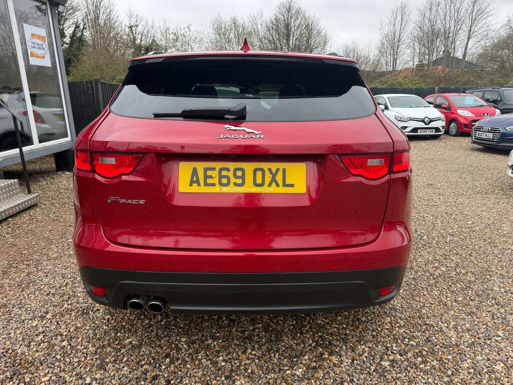 Jaguar F-Pace Suv 2.0 D180 R-sport Awd Euro 6 Ss 20 AE69OXL Red #4