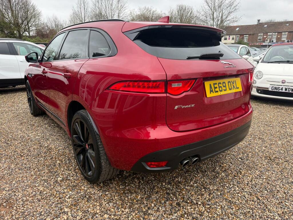 Jaguar F-Pace Suv 2.0 D180 R-sport Awd Euro 6 Ss 20 AE69OXL Red #5