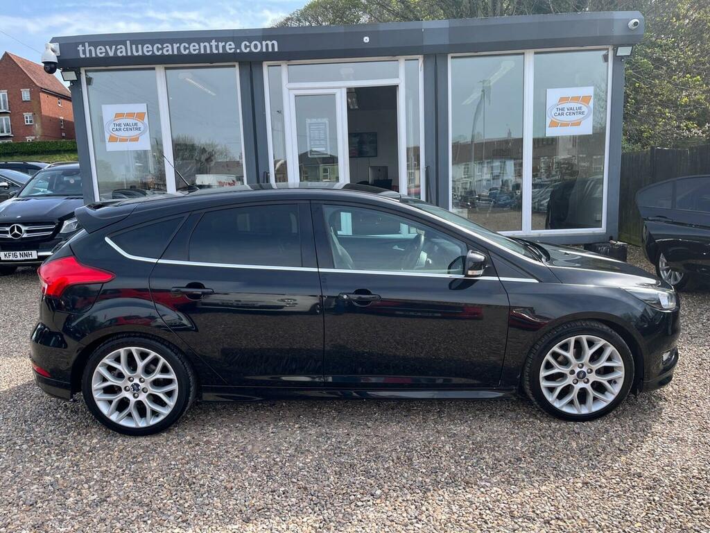 Ford Focus Hatchback 1.5 Tdci Zetec S Euro 6 Ss 2015 AP15JHV Black #3
