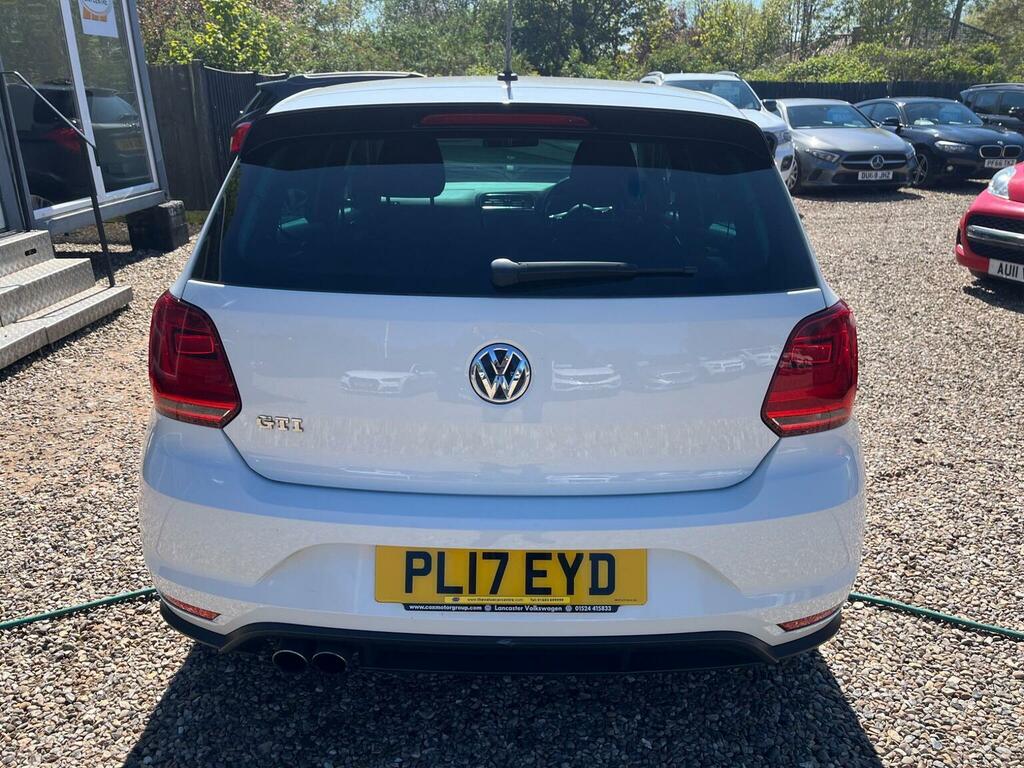 Volkswagen Polo Hatchback 1.8 Tsi Gti Euro 6 Ss 201717 PL17EYD White #4