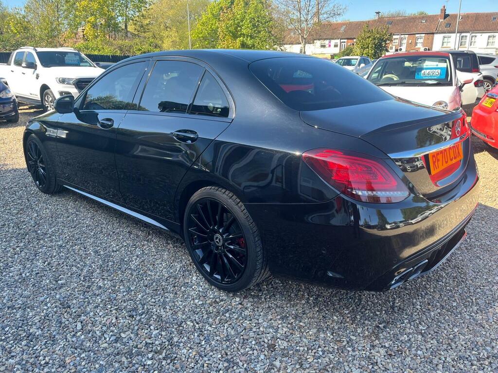 Mercedes-Benz C Class Saloon 2.0 C220d Amg Line Premium G-tronic Euro RF70CDX Black #5