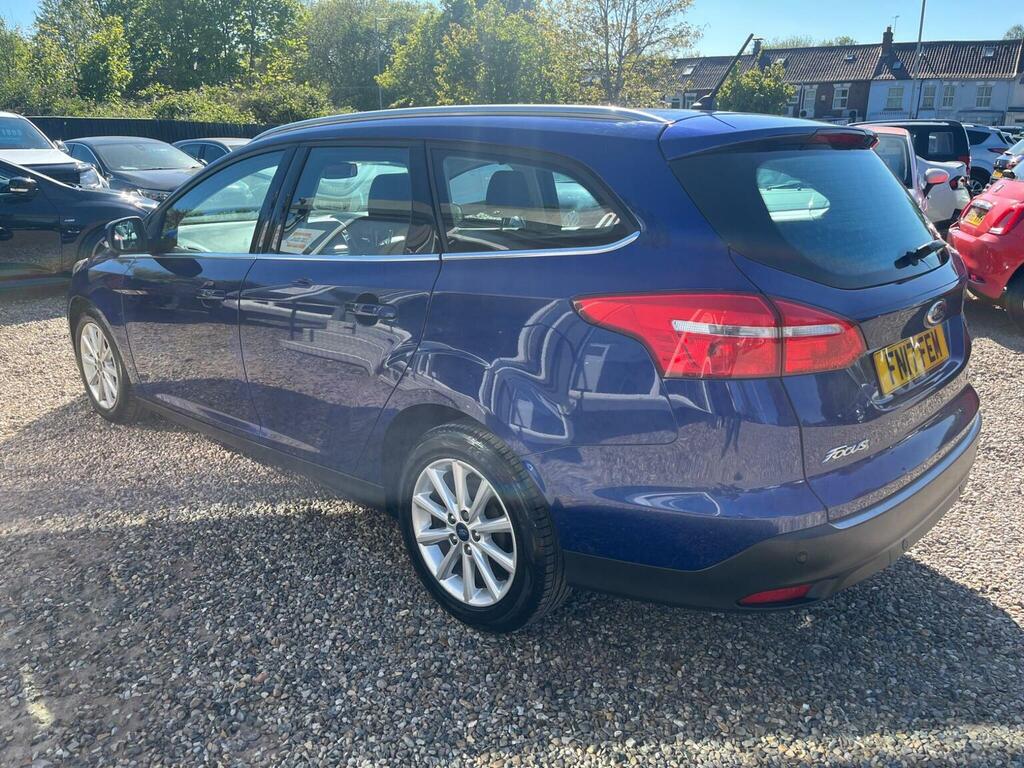 Ford Focus Estate 1.0T Ecoboost Titanium Euro 6 Ss FN17FEM Blue #5
