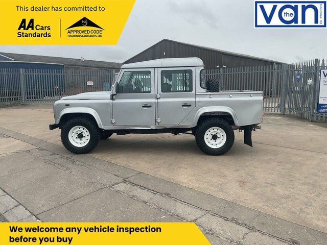 Land Rover Defender 2.2 Tdci Pickup Double Cab 4Wd M Silver #5