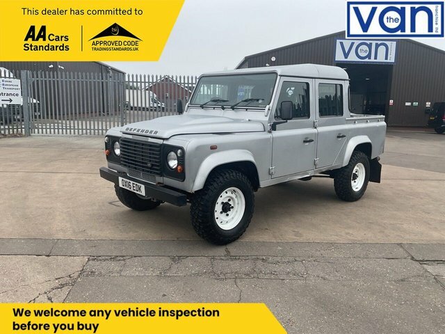 Land Rover Defender 2.2 Tdci Pickup Double Cab 4Wd M Silver #6