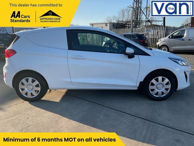 Ford Fiesta Van 1.5 Tdci Car Derived Van Eur MB19YSF White #2