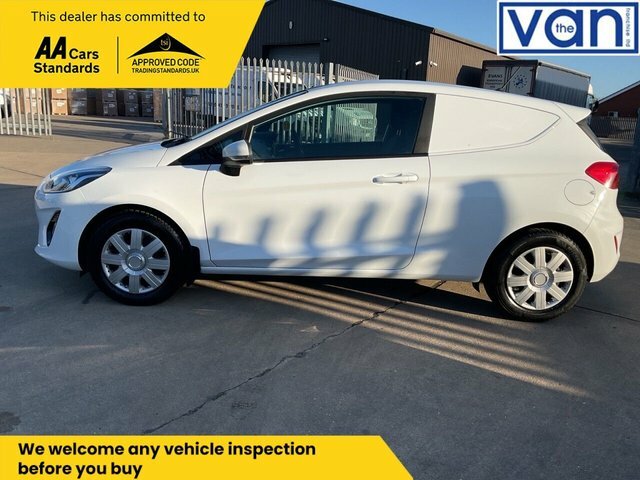 Ford Fiesta Van 1.5 Tdci Car Derived Van Eur MB19YSF White #6