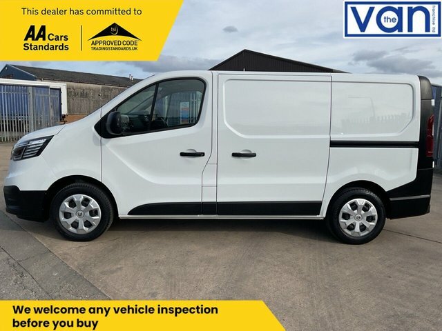 Renault Trafic 2.0 Dci Blue Sl28 Business Panel Van Ma MM22NSO White #6