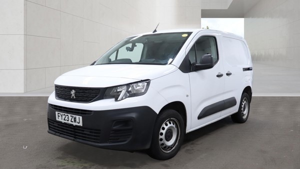 Peugeot Partner Bluehdi Professional Premium Plus FY23ZWJ White #2