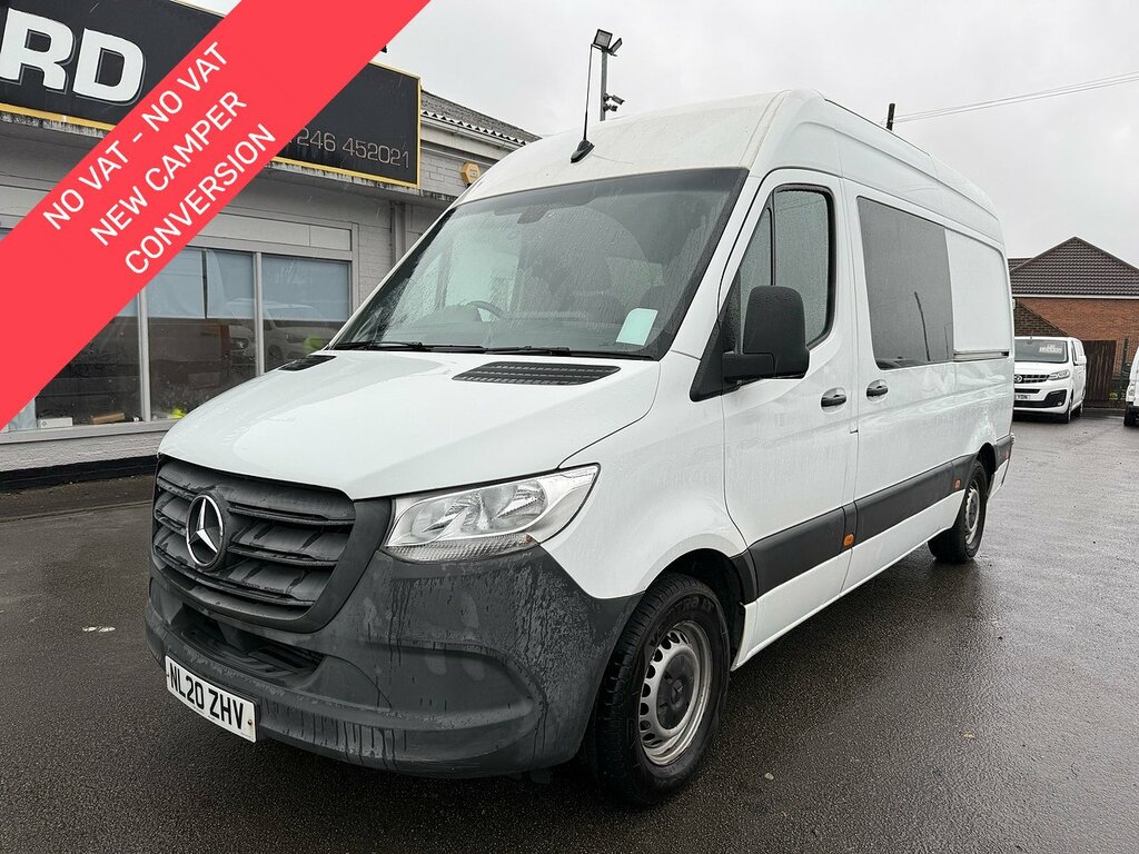 Mercedes-Benz Sprinter 2.1 314 Cdi Camper Van 4 Berth Rwd L2 H2 Eu White