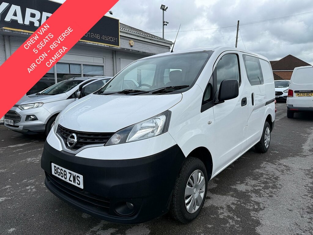 Nissan NV200 1.5 Dci Acenta Combi Van Air Con 6Dr White