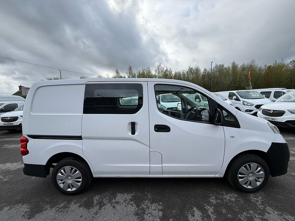 Nissan NV200 1.5 Dci Acenta Combi Van Air Con 6Dr White #4