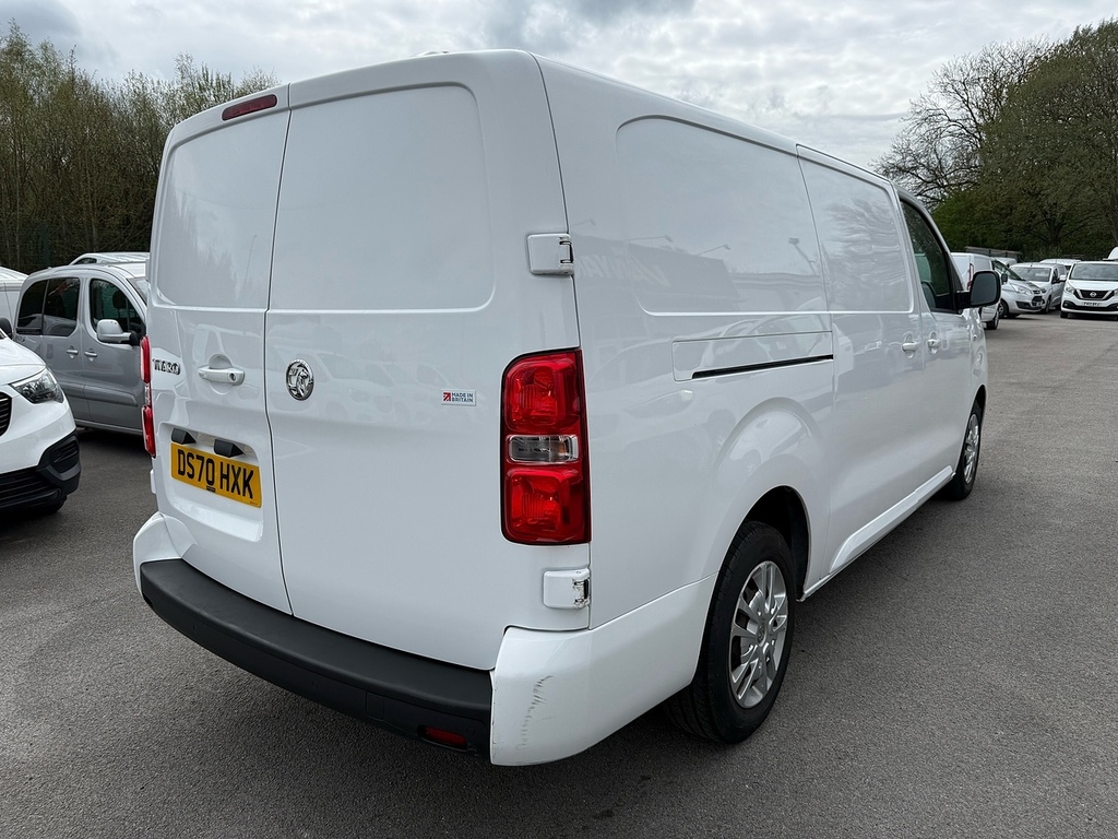 Vauxhall Vivaro 1.5 Turbo D 2900 Sportive Lwb Air Con Sat Nav Van DS70HXK White #5