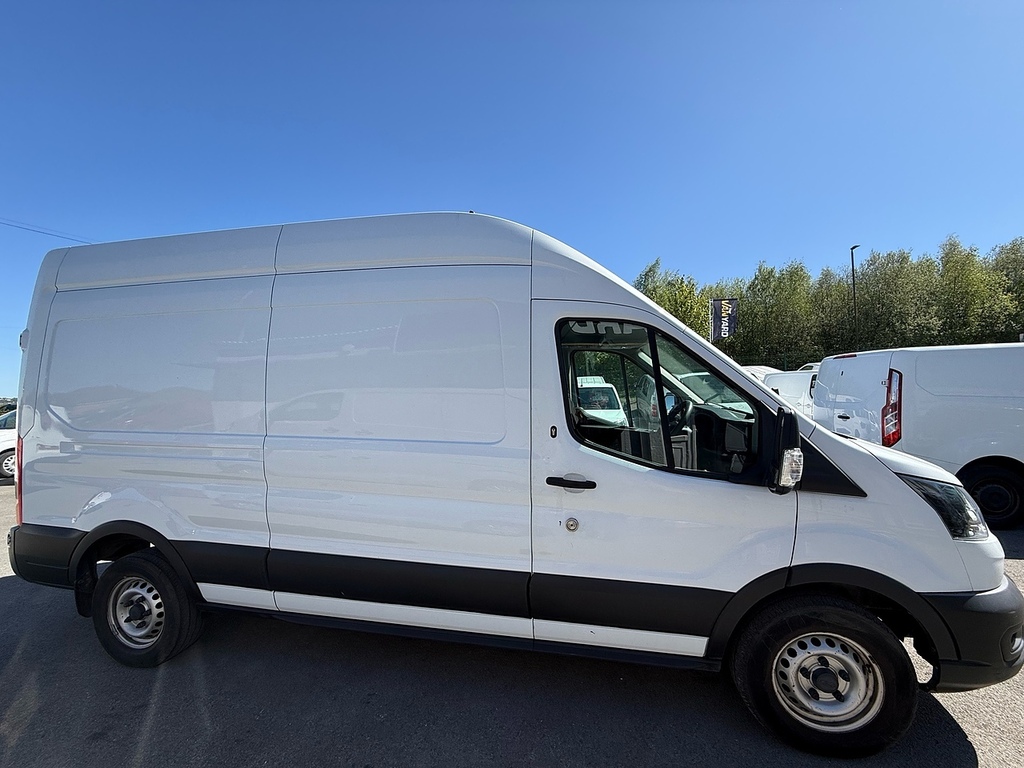 Ford Transit Custom 2.0 350 Ecoblue Lwb High Roof Panel Van MT69XGU White #4