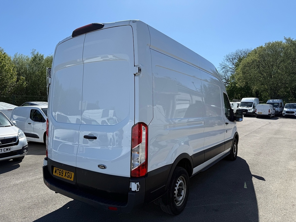 Ford Transit Custom 2.0 350 Ecoblue Lwb High Roof Panel Van MT69XGU White #5