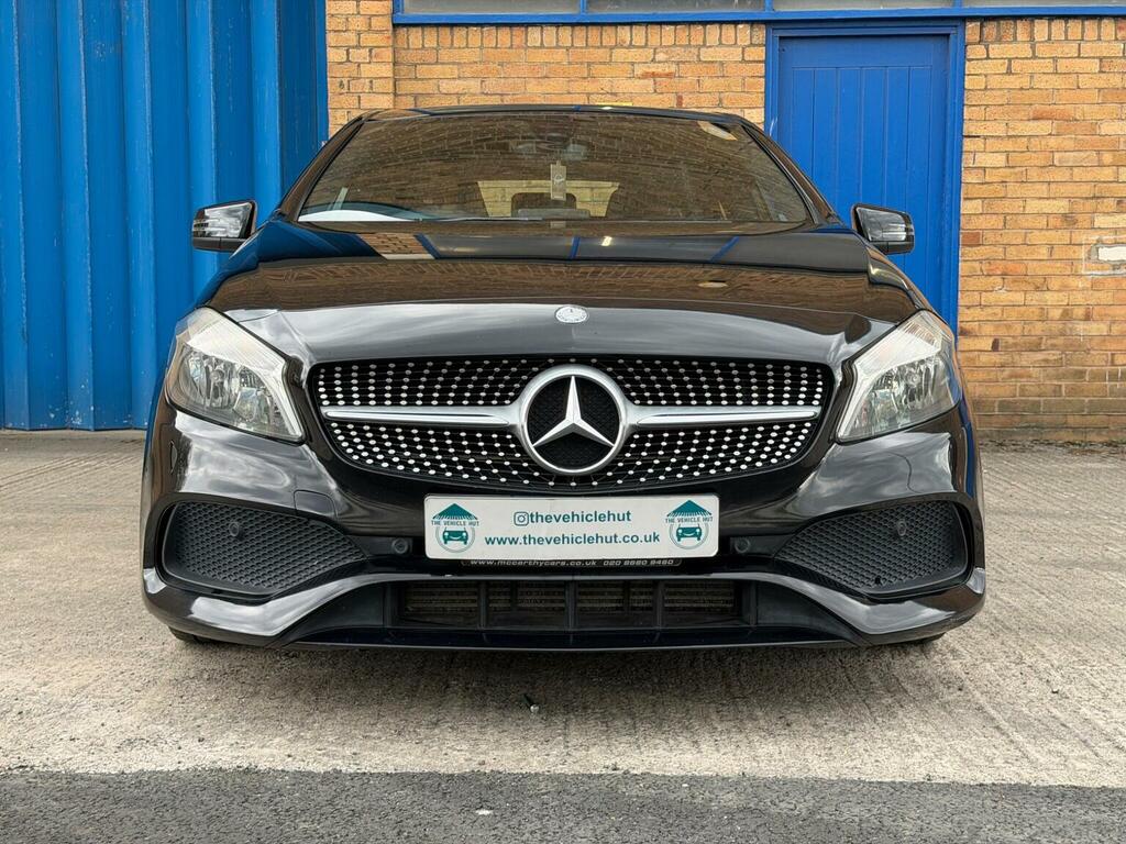 Mercedes-Benz A Class Hatchback 1.6 A180 Amg Line Executive 7G-dct Eur GL16OCV Black #6